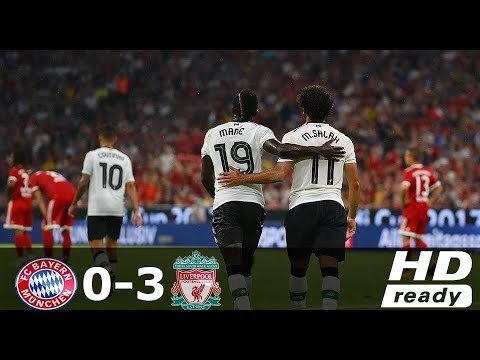 Bayern Munich vs Liverpool 0-3 All Goals & Full Highlights (Audi Cup) 01/08/2017 HD