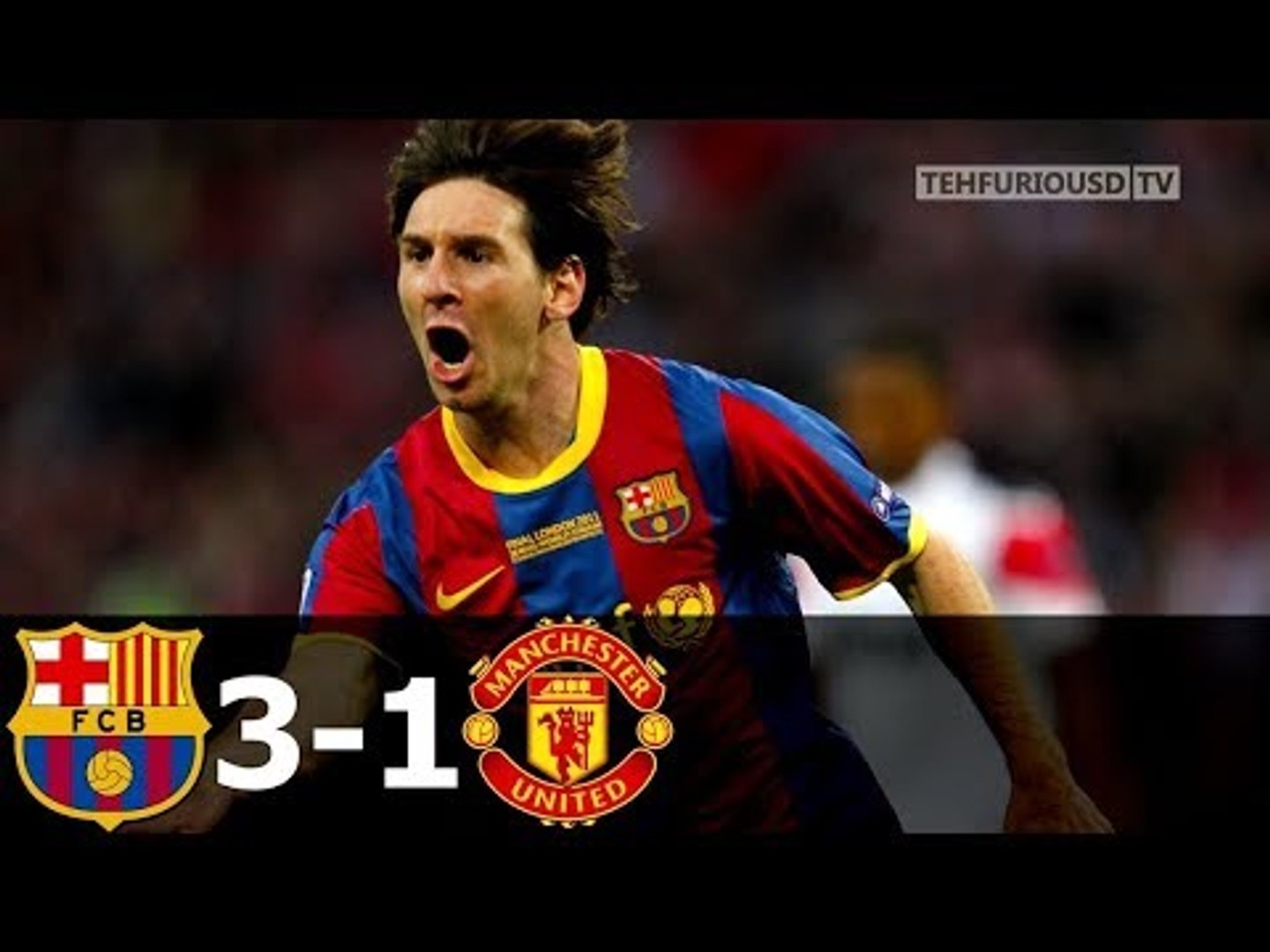 Barcelona vs Manchester United 3-1 All Goals & Highlights (Champions  League) 28/05/2011 - video Dailymotion