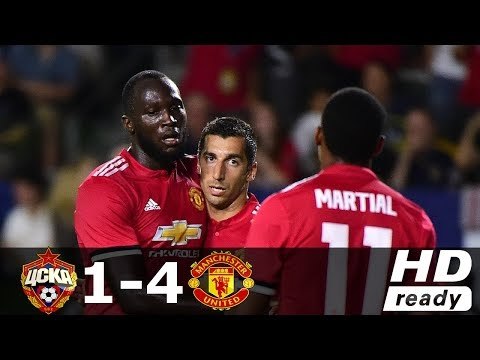 CSKA Moscow vs Manchester United 1-4 All Goals and Highlights UCL 27/09/2017