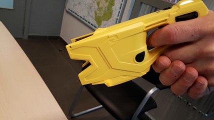 La police de Leuze-Beloeil teste le Taser