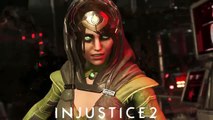 INJUSTICE 2 - Enchantress Most SAVAGE Dialogue! (intro dialogues)
