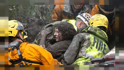 انهيارات طينية في كاليفورنيا تكشف عن صور للصراع من أجل البقاء