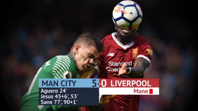 Manchester City v Liverpool - Last Time Out