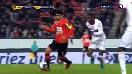 Bourigeaud B. Goal HD - Rennes	2-1	Toulouse 10.01.2018