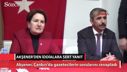 Video herunterladen: Meral Akşener’den CHP ve HDP iddialarına sert yanıt