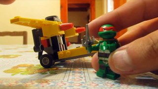 (ESPAÑOL) LEGO TORTUGAS NINJA - baxter robot rampage - review - by RobertMan