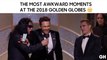 The Most Awkward Moments at the 2018 Golden Globes