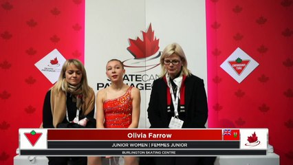 Femmes Junior Court : Championnats nationaux de patinage Canadian Tire 2018 (13)