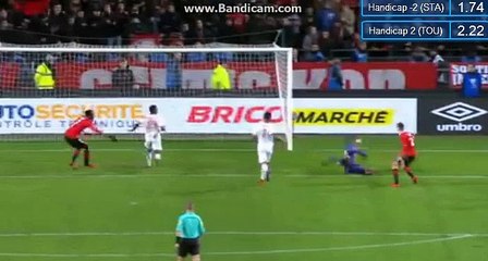 Adrien Hunou Goal - Rennes 4-2 Toulouse 10.01.2018