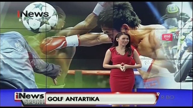 Sensasi Bermain Golf di Atas Salju dengan Suhu Minus 20 Derajat Celcius