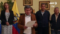 Guerrilla colombiana ELN pide que sigan diálogos de paz
