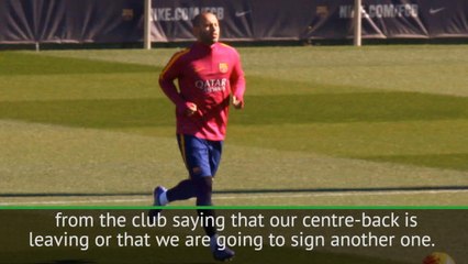 Mascherano not going anywhere yet - Valverde