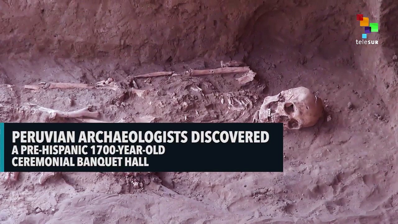PERUVIAN ARCHAEOLOGISTS DISCOVERED A PRE-HISPANIC 1700-YEAR-OLD CEREMONIAL