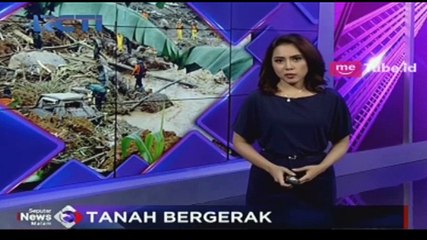 Video Amatir Ini Perlihatkan Detik-Detik Tanah Bergerah di Banjarnegara