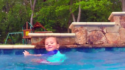 POOL ROLLER COASTER !?  FUNnel Vision Aqua Adventure Vlog