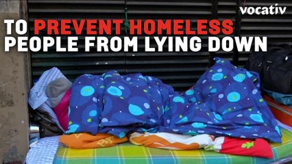 French NGO Fighting Against Anti-Homeless Infrastructure