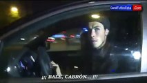 Gareth Bale es insultado a la salida del estadio • Real Madrid 1-1 Juventus • 2015