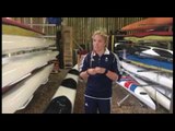 Rebbii Simon gives you the official tour around the ladies K4 boat