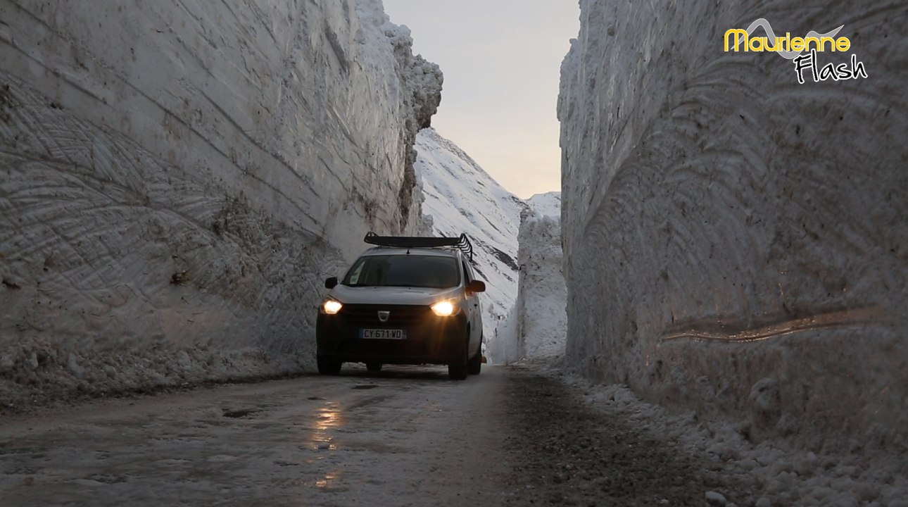 Maurienne Flash ''Fermeture de la route d'accès à Bonneval-sur-Arc''