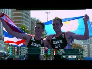 Rio Medal Moments: Brownlees claim triathlon gold and silver