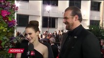 David Harbour Shares Stranger Things Hopper Dance, Dishes On Potential Golden Globes Speech