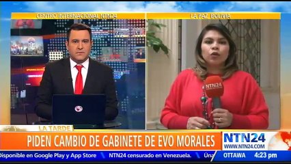 Desde el oficialismo critican gestión de algunos ministros del gabinete del presidente de Bolivia
