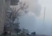 Explosions All Around as Airstrikes Blanket Hama Town