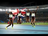 Rio Medal Moments: Women's 4x100m - Bronze | Athletics