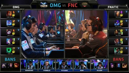 [GER] LoL All-Star Paris 2014 - Fnatic vs OMG - Groupstage