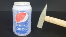 Science Experiment LIQUID NITROGEN vs PEPSI