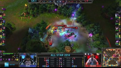 [GER] LoL All-Star Paris 2014 - SKT vs C9 - Groupstage