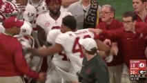 Alabama LB Mekhi Brown Swings on His OWN Coach After Punching Georgia Player