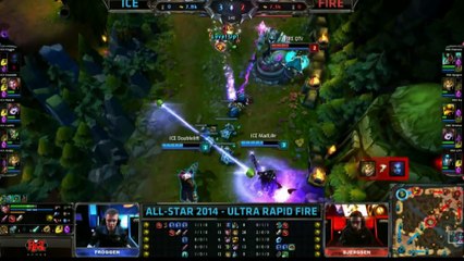 [GER] LoL All-Star Paris 2014 - ICE vs FIRE - URF