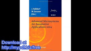 Advanced Microsystems Automotive Applications 2004