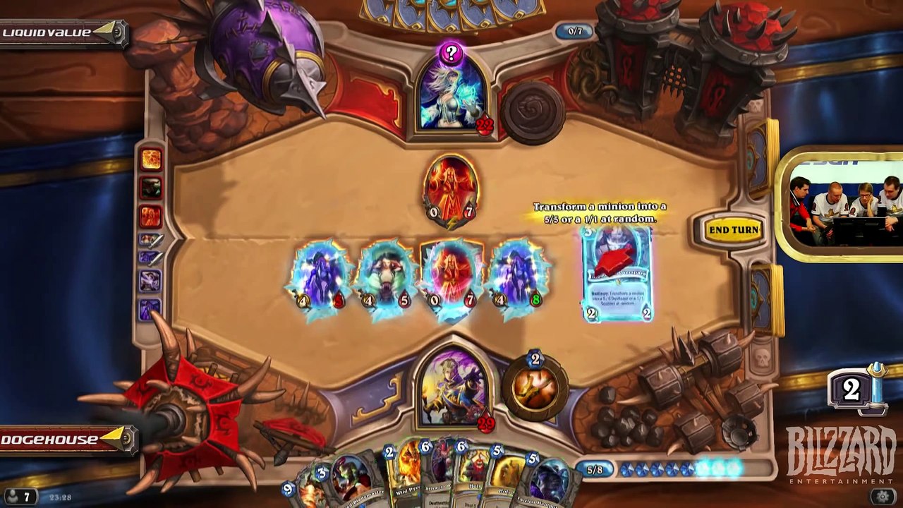 Fight Night Hearthstone - Ace Match: Dogehouse vs LiquidValue - S04E05 - Part 3/3