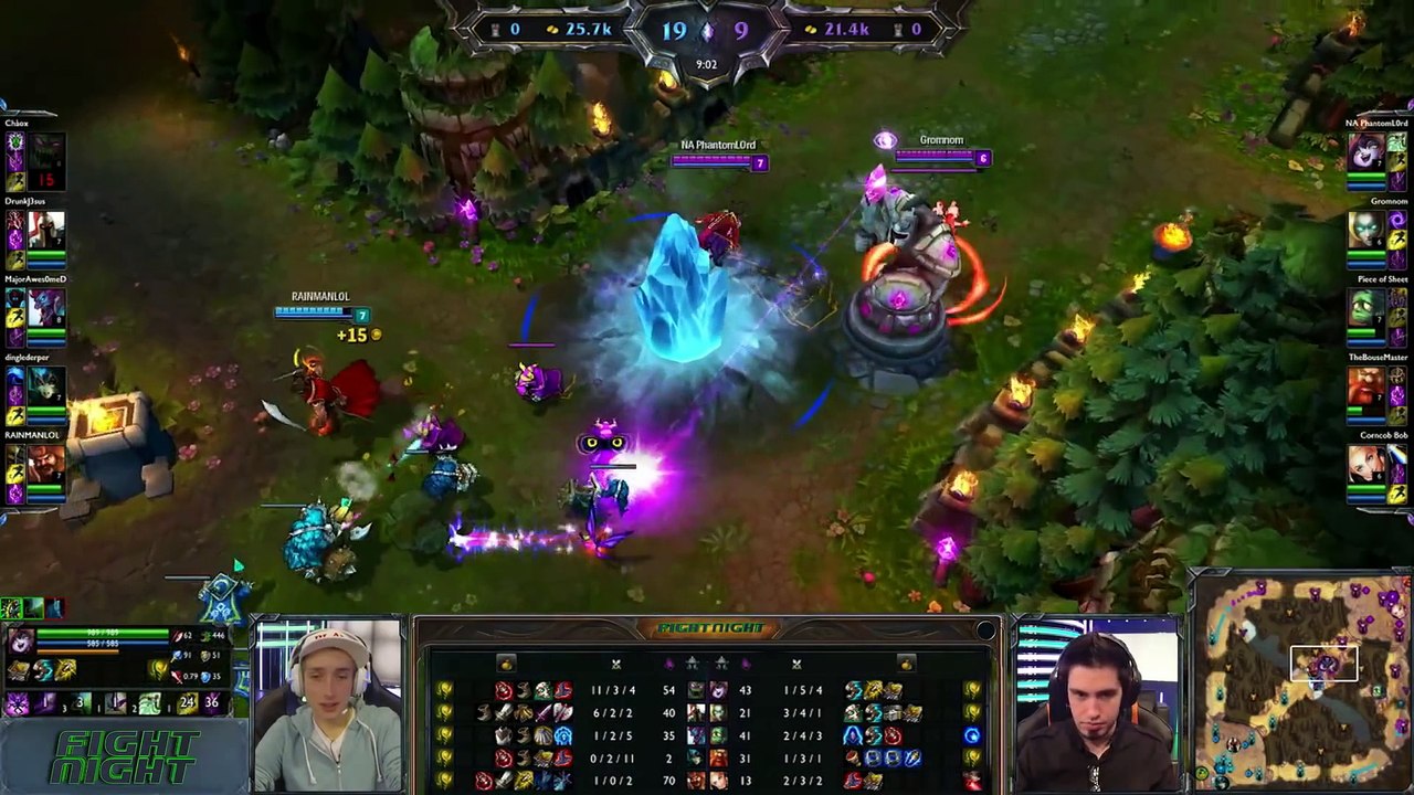 Fight Night League of Legends - PhantomL0rd & Friends 5vs5 - S01E03 - Part 2/3