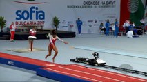 WAMBOTE Emilie (FRA) - 2017 Trampoline Worlds, Sofia (BUL) - Qualification Tumbling Rou