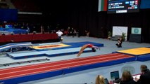 WAMBOTE Emilie (FRA) - 2017 Trampoline Worlds, Sofia (BUL) - Qualification Tumbling Routine 1-D5