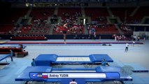 YUDIN Andrey (RUS) - 2017 Trampoline Worlds, Sofia (BUL) - Qualification Trampoline Routine 1