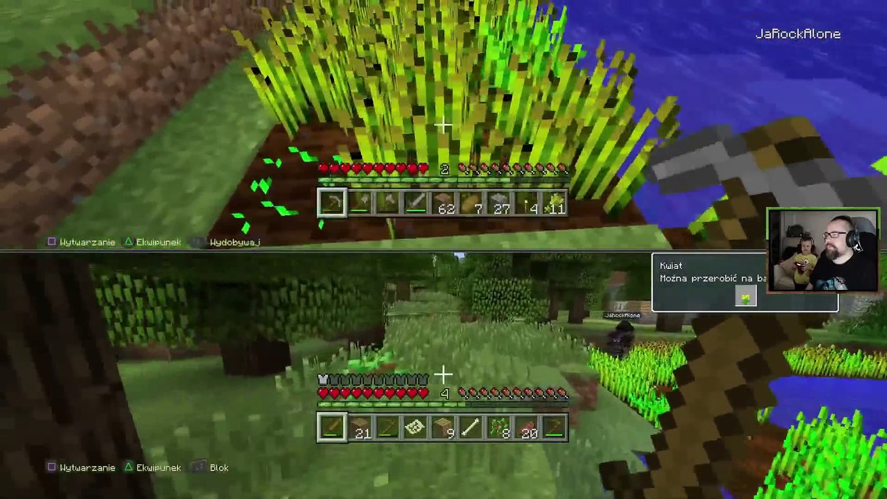 Minecraft z Mikołajem (S01E07) Poziomo (PS4 - split-screen)