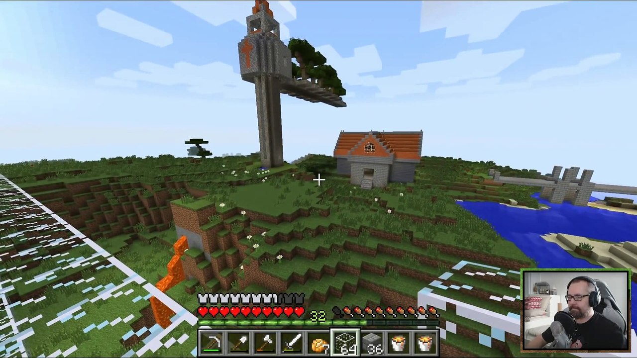 Minecraft (S03E08) Nawet lawa nie śmiała spłynąć!