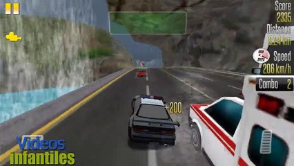 Police chases, police car game for children