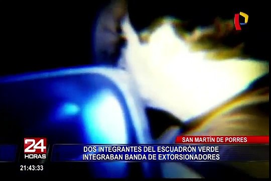 SMP: capturan a dos integrantes de banda de extorsionadores