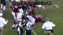 2013 - Arizona Cardinals Jonathan Cooper carted off field with injury