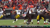 2013 - Cleveland Browns quarterback Jason Campbell's injured after fumble
