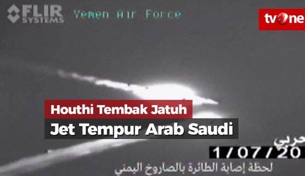 Kelompok Houthi Tembak Jatuh Jet Tempur Arab Saudi