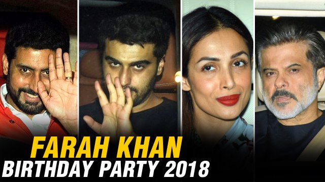 Farah Khan 2018 Birthday Party | Abhishek Bachchan, Anil Kapoor, Arjun Kapoor & More