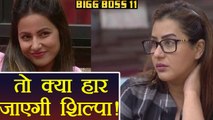 Bigg Boss 11: Shilpa Shinde might lose trophy to Hina Khan; Here's why | FilmiBeat
