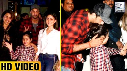 Ranbir Kapoor's Cute Moments With Niece Samara Sahni