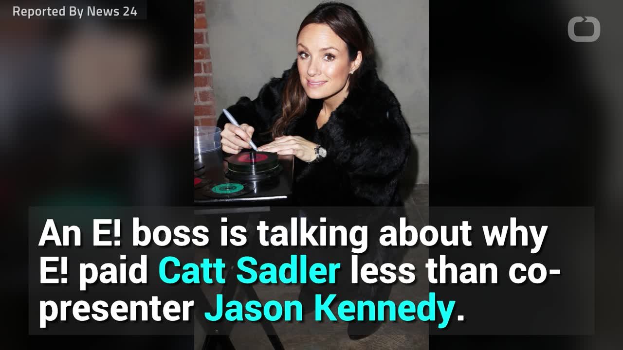 E! Boss Says Catt Sadler Got Paid Less Because She Worked "Daytime"